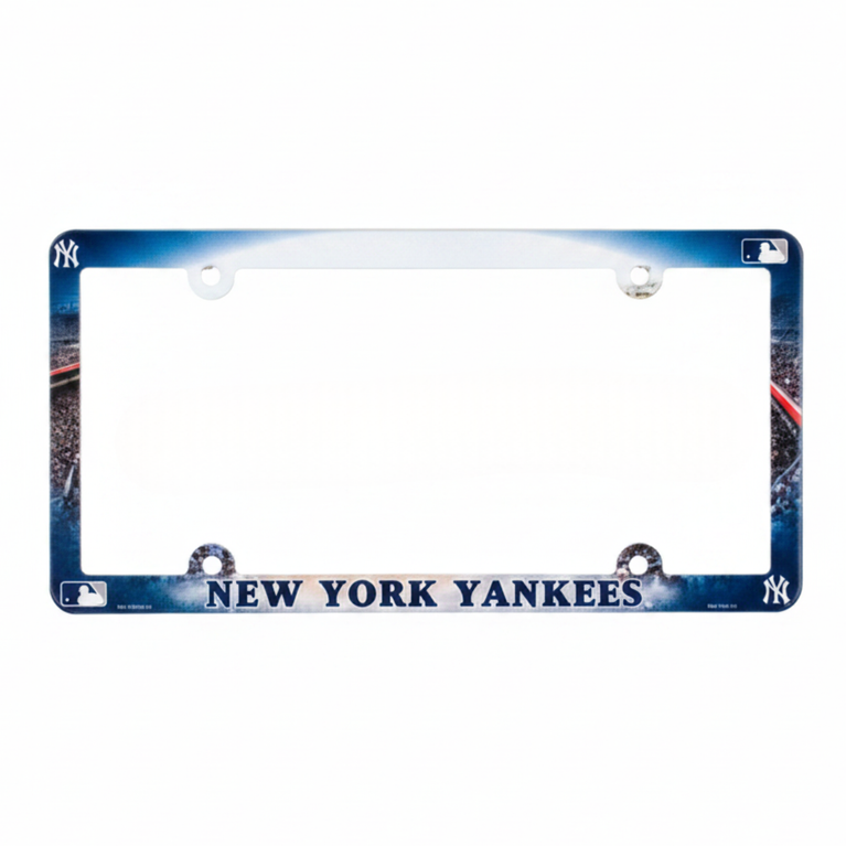 New York Yankees Full Color Plastic License Plate Frame