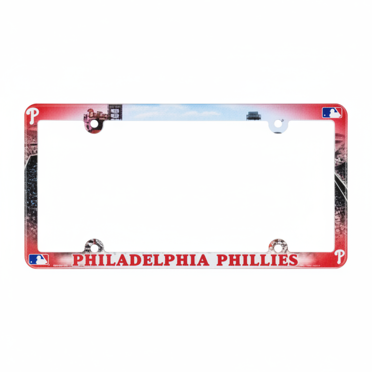 Philadelphia Phillies Full Color Plastic License Plate Frame
