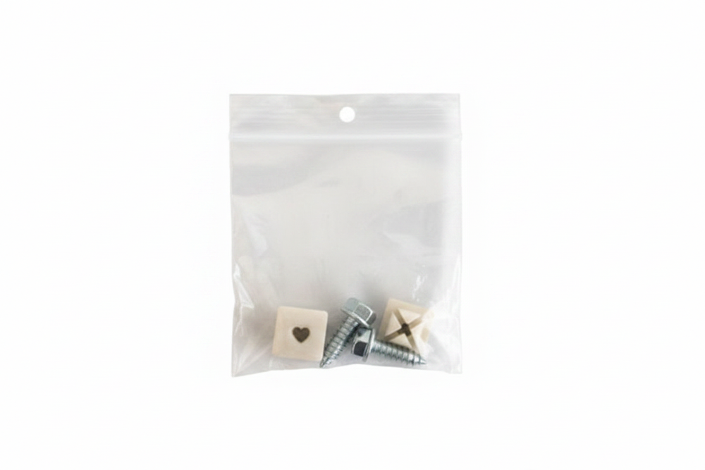 2-Pack License Plate Bolts - No Background