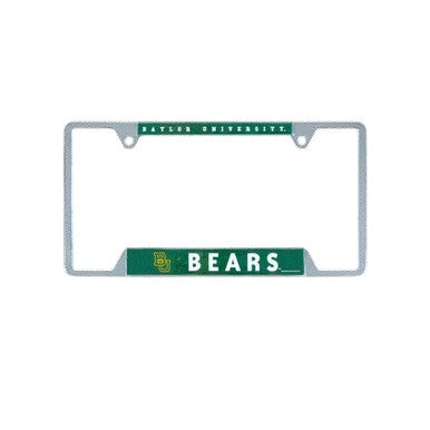Baylor University Bears Chrome License Plate Frame - Metal