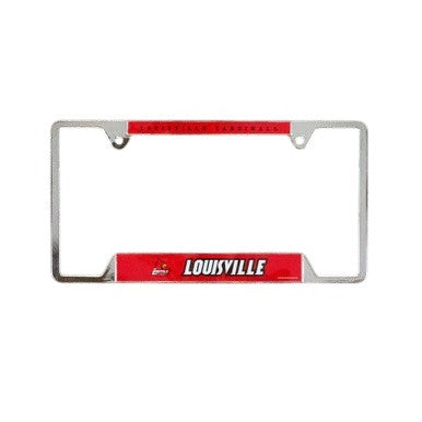 University Of Louisville Cardinals Chrome License Plate Frame